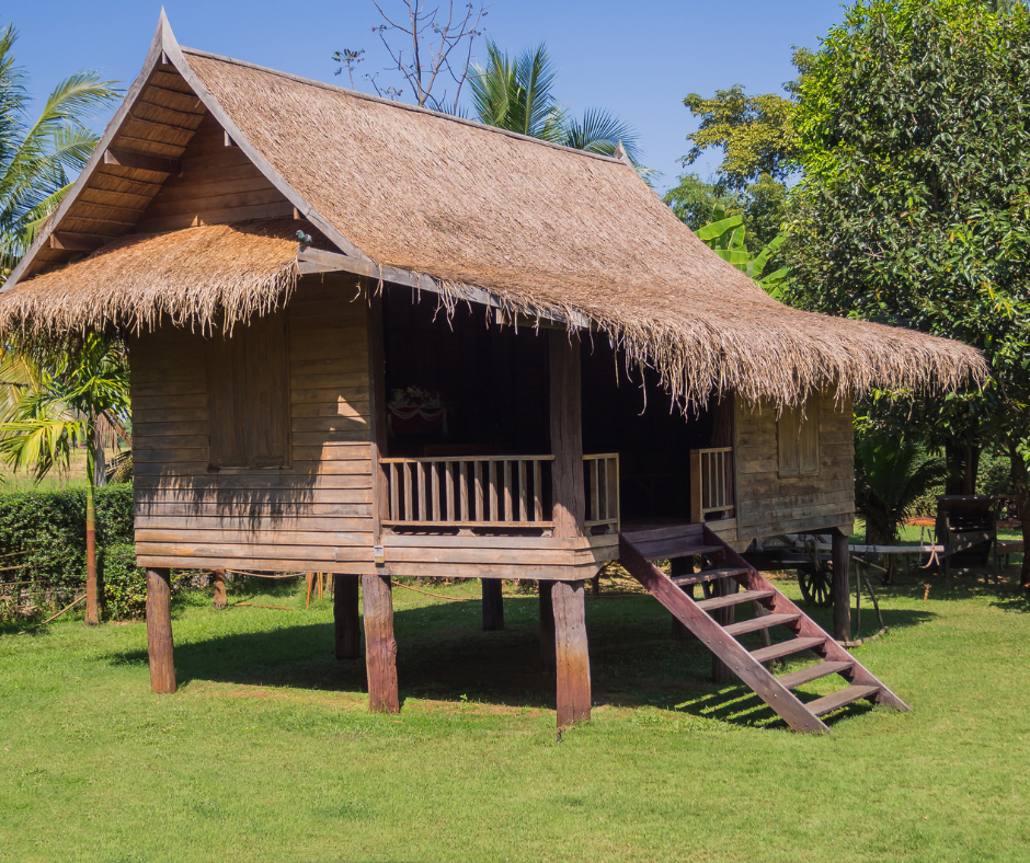 บ้านใต้ถุนสูงราคา-3-แสนหลังคากราบมะพร้าว